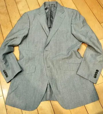 바니스뉴욕 그레이 테일러드 자켓