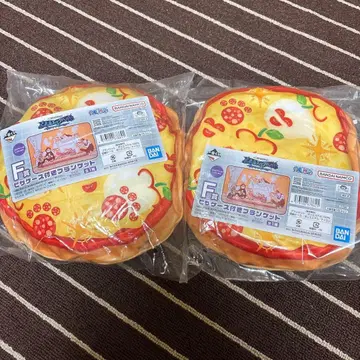 제일복권 원피스 미래섬 에그헤드 F상 피자 케이스 포함 담요 2개