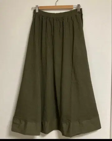 (새상품) grin 마나 수영장 천축 플레어 스커트