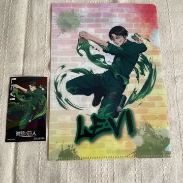 진격의 거인 리바이 클리어 파일 스티커 아키하바라 아키바 페스티벌