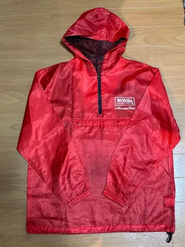WONDA Morning Shot 나일론 자켓 빨간색