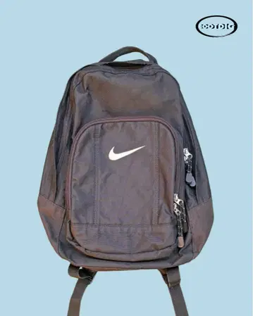 스우시 로고 백팩 나이키 90s 00s 블랙 은색 택 Y2K