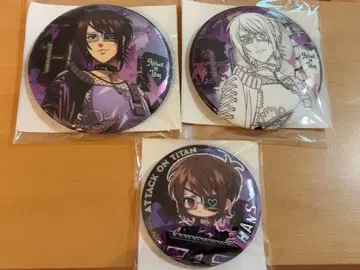 진격의 거인 한지 조에 중국 상하이 락밴드 차원파판당 캔뱃지 3개