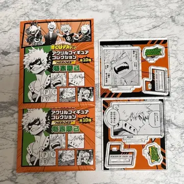 히로아카 바쿠고 카츠키 아크릴 피규어 컬렉션 2개 세트