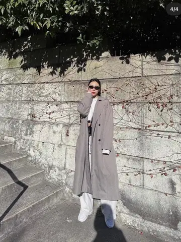 ELENORE TOKYO / 그레이지 트렌치코트