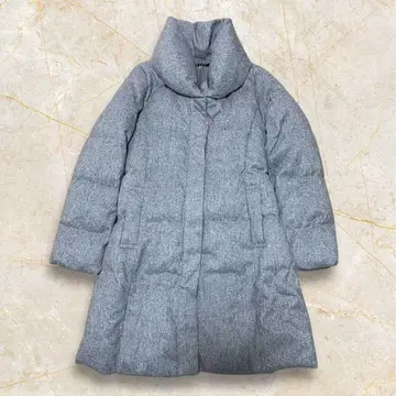 INGNI 잉그 멜란지 그레이 롱 다운 자켓 M