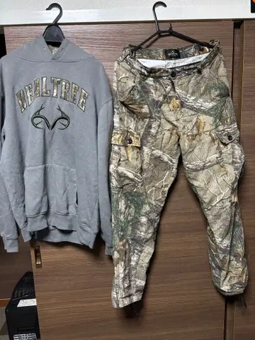 리얼트리 후드티, 카고 팬츠