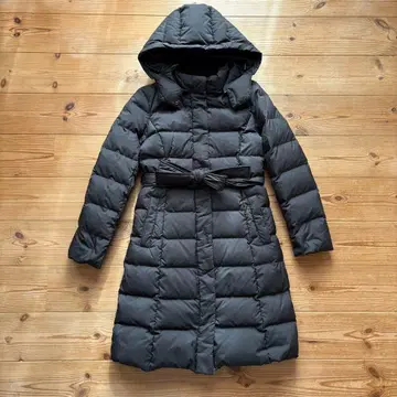 하자품 유니클로 롱다운 코트