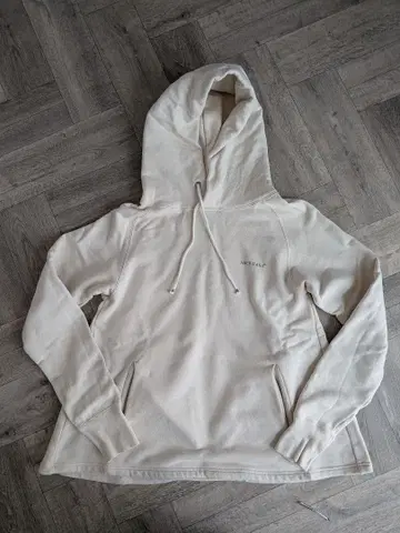 AMERICANA 후드 부착 후드티 아이보리