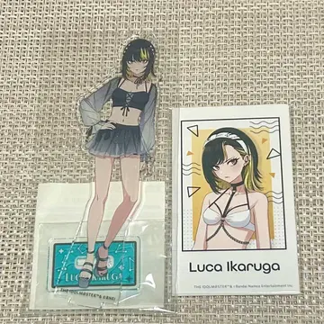 이카루가 루카 제비뽑기당 아크릴 스탠드 미니 브로마이드 세트 코메틱