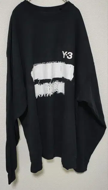 Y-3 오버 사이즈 맨투맨 XL 블랙