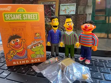 Super7 세서미 스트릿 브랜드 박스 Wave3 피규어 3종