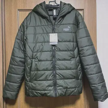 푸마 다운 자켓 L 다크 그린 PUMA