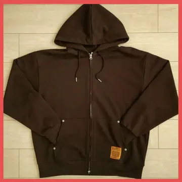 입기만 해도 멋쟁이 후드티 브라운 L 사이즈 후드 부착