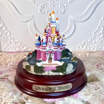 디즈니월드 25주년 신데렐라 성 피규어 WDW 플로리다 해외