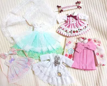 오비츠11 드레스 의류 의류 아웃핏 정리 세트 5점