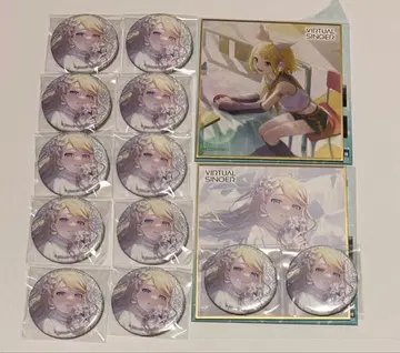 프로세카 카가미네 린 페스티벌 한정 캔뱃지 색지