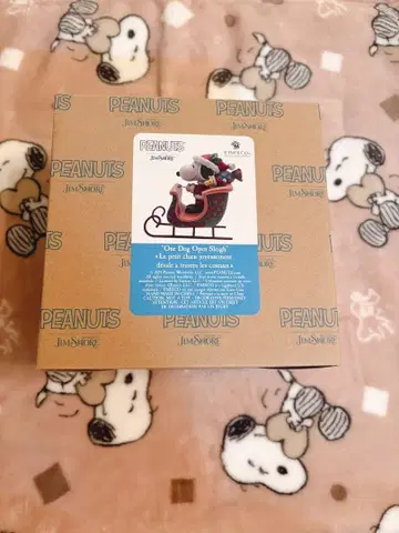 스누피 짐쇼어 피규어 크리스마스