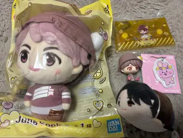 BTS 제일복권 정국 봉제 인형 마스코트 멀티 케이스 미니 피규어