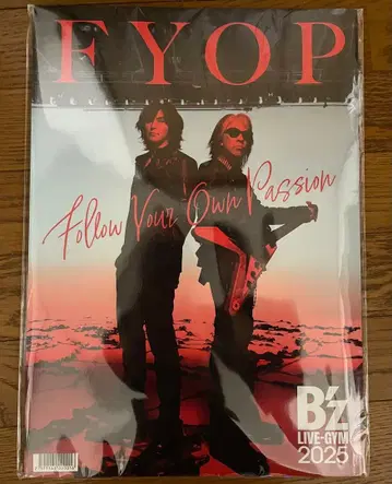 FYOP B'z LIVE-GYM 2025 투어 팜플렛