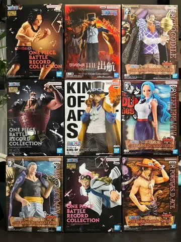 [ 기간 한정 가격 인하 묶음 판매 ] 원피스 피규어 세트 9체