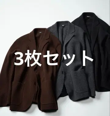 UNIQLO:C 니트 자켓 3종 세트