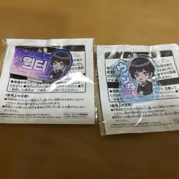 aespa 오나마에 아크릴 배지 게임센터 윈터