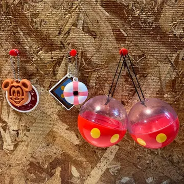 미키 도날드 캡슐 토이 키링 세트