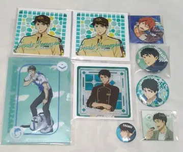 Free! 굿즈 코스터 마그넷 파일 캔뱃지 소스케 햣타로