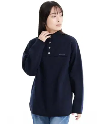 에디 바우어 플리스 풀오버 맨투맨 여성용 트레이닝복 L