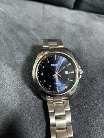 SEIKO 쿼츠 손목시계 100m 방수