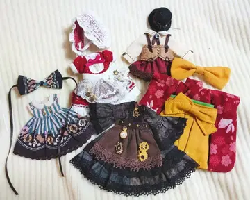 오비츠11 드레스 의류 옷 아웃핏 세트 5점