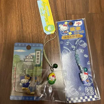 헬로키티 스트랩 세트