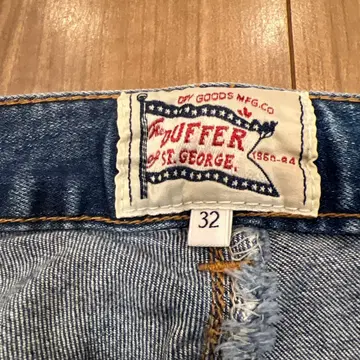 duffer 스트레치 스키니 데님 팬츠 32인치