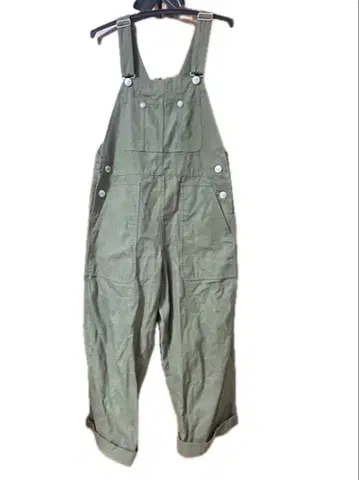 MILKFED 오버롤 카키 사이즈 S