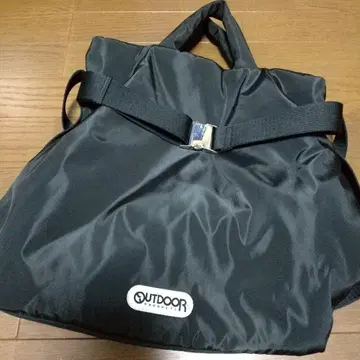OUTDOOR PRODUCTS 블랙 토트백