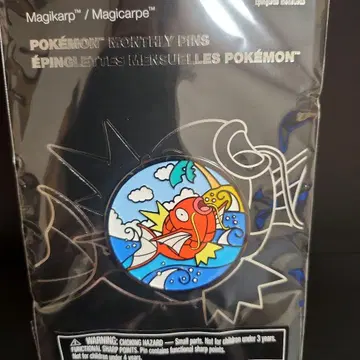 해외 포켓몬 센터 먼슬리 핑 잉어킹 핀즈 핀 배지 서플라이