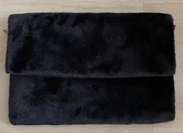 퍼 클러치백 블랙