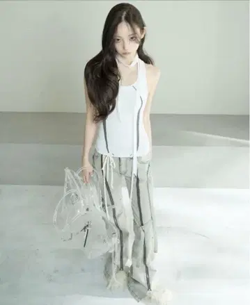 theredthread S droop denim pants