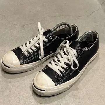 단종 레어 컨버스 잭퍼셀 가죽 블랙