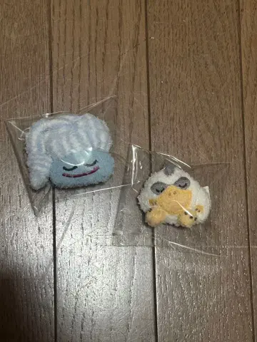 미사용 새상품 모듬 니트 헤어 클립 헤어핀 젤라피케 드래곤 퀘스트 콜라보