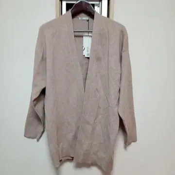 ZARA 베이지 가디건 L 사이즈