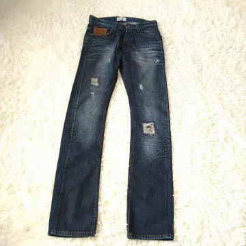 ZARA MAN 자라맨 데미지 가공 스트레이트 데님 30