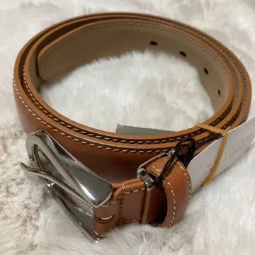 새상품 MACKINTOSH PHILOSOPHY 브라운 가죽 벨트