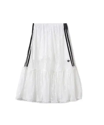 Adidas 레이스 스커트 화이트