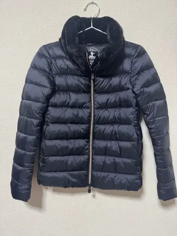 SAVE THE DUCK/세이브 더 덕 퍼 포함 블랙 다운 자켓