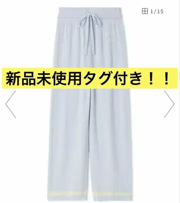 택 포함 미사용 새상품 gelatopique 롱 팬츠