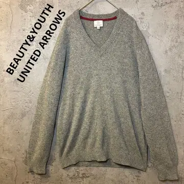 뷰티 앤 유스 유나이티드 애로우즈 남성용 니트 스웨터 울