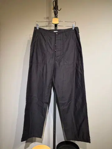 CIOTA 스핀 코튼 베이커 팬츠 size5 black