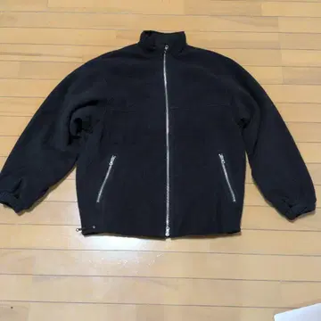 스티븐 앨런 블랙 플리스 자켓